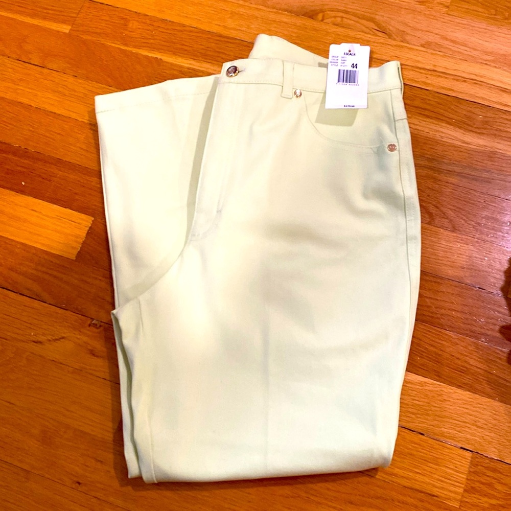 Brand New Escada Lime Jeans with tags